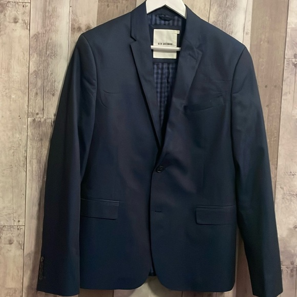 Ben Sherman Navy Jacket Blazer medium - Picture 1 of 4
